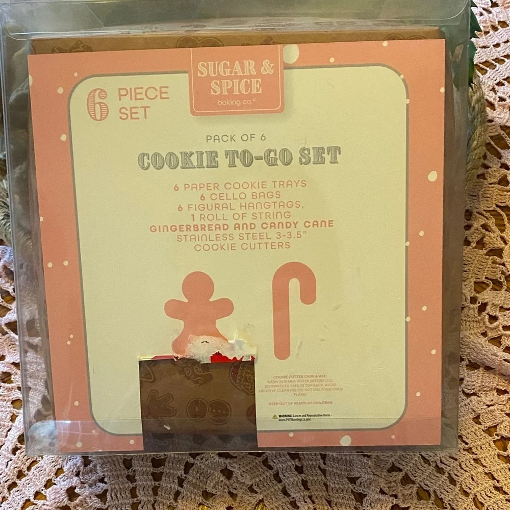 Sugar & Spice Cookie To-Go Set - Silver